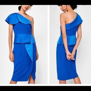 Ted Baker London Midi Blue Dress